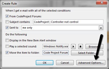 Move Mails from Inbox To Other Folder
